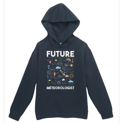 Future Meteorologist Meteorology Weather Forecast Clouds Urban Pullover Hoodie