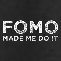 Fomo Made Me Do It Fear Of Missing Out Meme Funny 25L Jumbo Tote