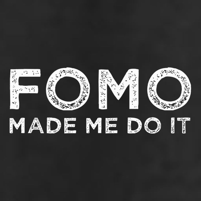 Fomo Made Me Do It Fear Of Missing Out Meme Funny 25L Jumbo Tote