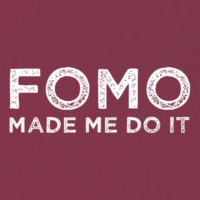 Fomo Made Me Do It Fear Of Missing Out Meme Funny 16oz Travel Tumbler