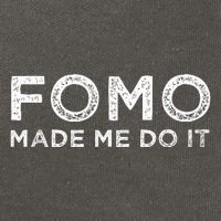 Fomo Made Me Do It Fear Of Missing Out Meme Funny Cotton Canvas Backpack