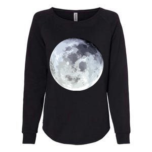 Full Moon Moon Phases Astrology Womens California Wash Sweatshirt