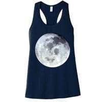 Full Moon Moon Phases Astrology Women's Racerback Tank