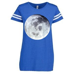 Full Moon Moon Phases Astrology Enza Ladies Jersey Football T-Shirt