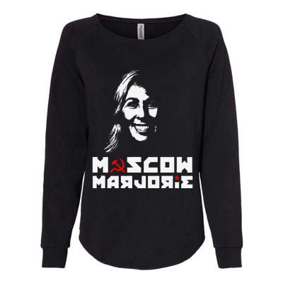 Funny Moscow Marjorie Womens California Wash Sweatshirt