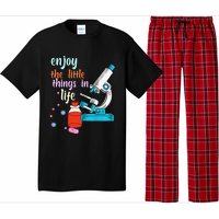 Funny Microscope Microbiologists Biology Nerd Science Lab Pajama Set