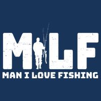 Funny MILF Man I Love Fishing Bucket Hat