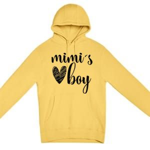 Funny Matching Mimi For Grandma Whit Mother's Day Premium Pullover Hoodie