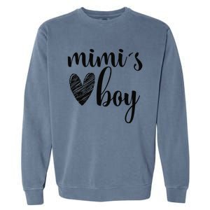 Funny Matching Mimi For Grandma Whit Mother's Day Garment-Dyed Sweatshirt