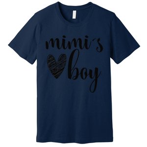 Funny Matching Mimi For Grandma Whit Mother's Day Premium T-Shirt