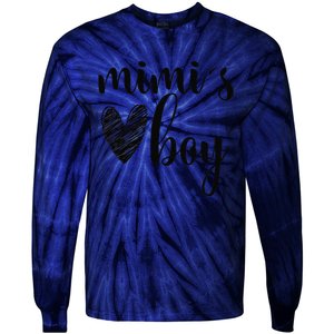 Funny Matching Mimi For Grandma Whit Mother's Day Tie-Dye Long Sleeve Shirt