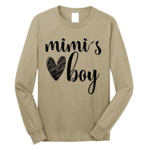 Funny Matching Mimi For Grandma Whit Mother's Day Long Sleeve Shirt