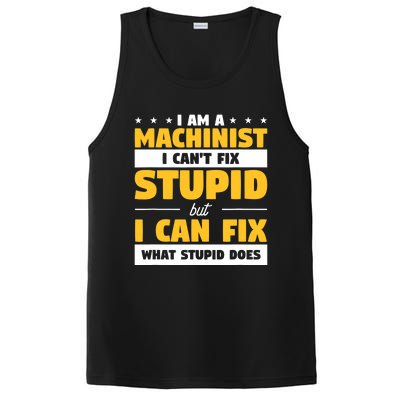 Funny Mechanic Machine Quote For A CNC Machinist PosiCharge Competitor Tank