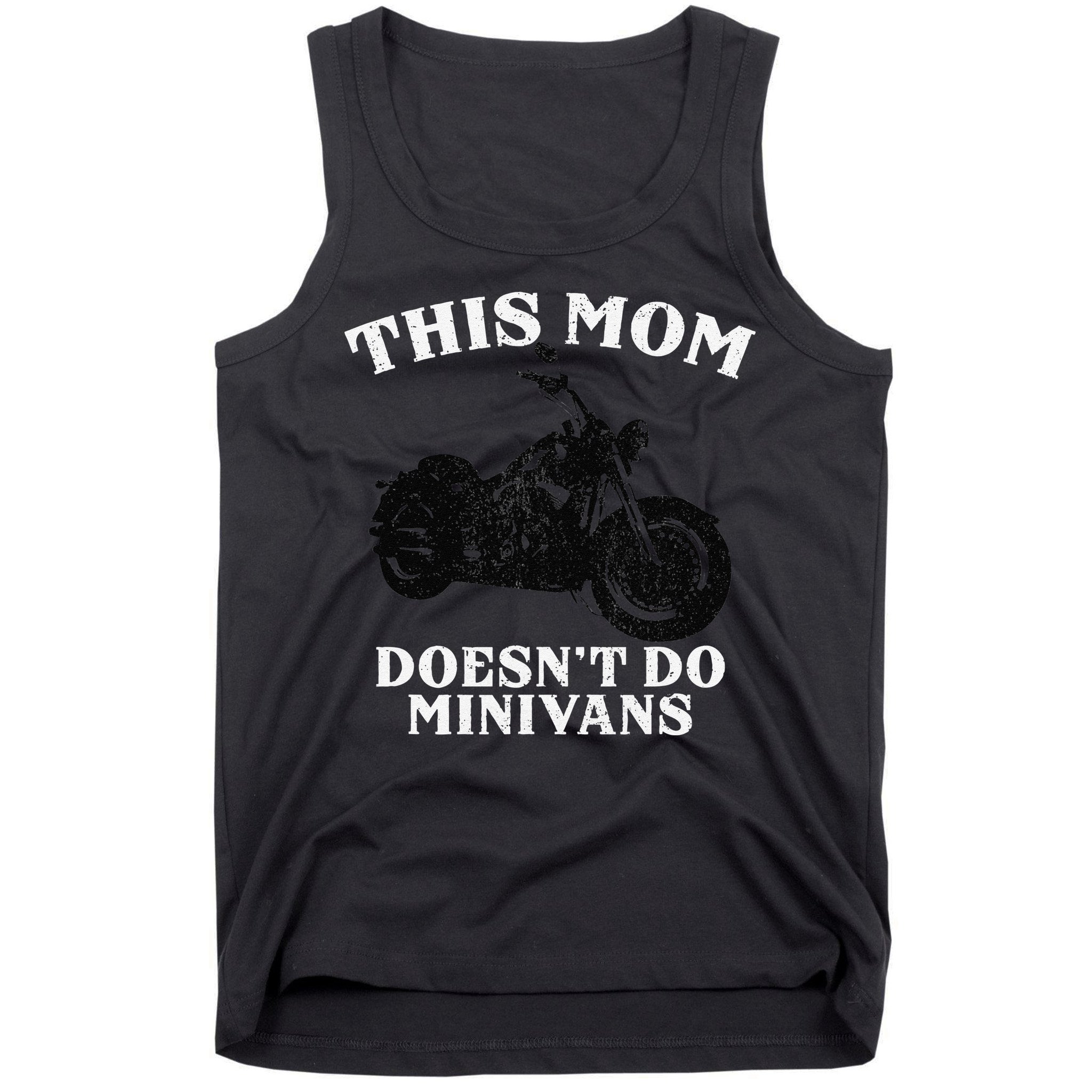 Funny Motorcycle Mom Biker Minivan Mother's Day Motor Bike Tank Top
