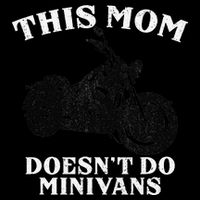 Funny Motorcycle Mom Biker Minivan Mother's Day Motor Bike Tank Top