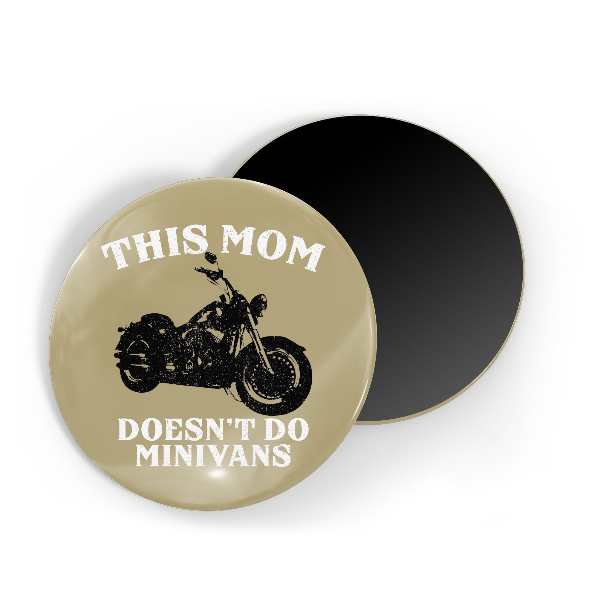 Funny Motorcycle Mom Biker Minivan Mother's Day Motor Bike Magnet