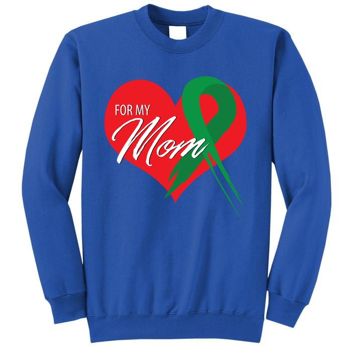 For My Mom Gallbladder Cancer Awareness Find A Cure Cute Gift Tall Sweatshirt