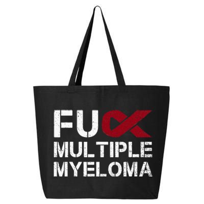 Fuck Multiple Myeloma Awareness Month Ribbon Warrior Fighter 25L Jumbo Tote