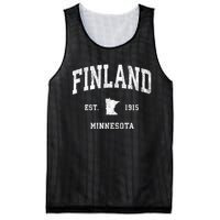 Finland Minnesota Mn Vintage Athletic Sports Mesh Reversible Basketball Jersey Tank