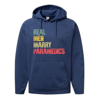 Funny Marriage Meaningful Gift Real Marry Paramedics Groom Gift Performance Fleece Hoodie