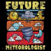 Future Meteorologist Meteorology Forecasting Weather Wool Snapback Cap