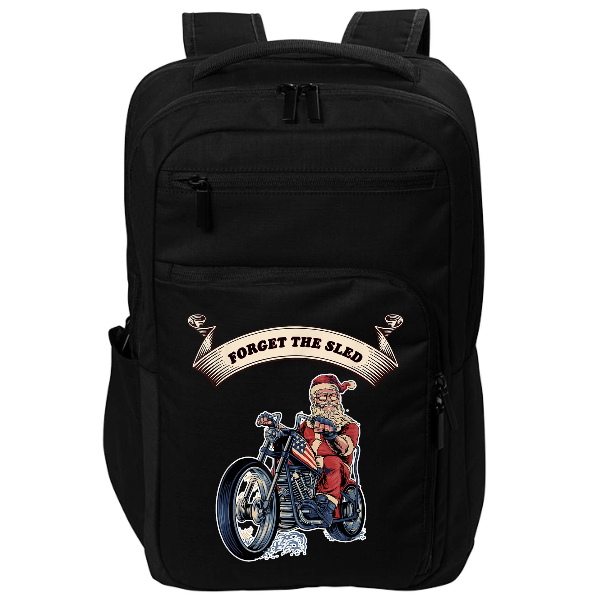 Fun Motorcyclist Motorcycle Biker For Men And Women Impact Tech Backpack