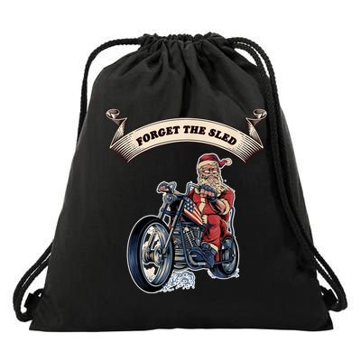 Fun Motorcyclist Motorcycle Biker For Men And Women Drawstring Bag