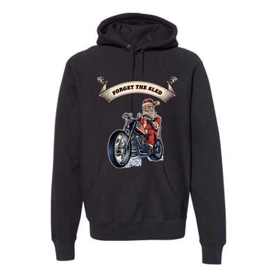 Fun Motorcyclist Motorcycle Biker For Men And Women Premium Hoodie