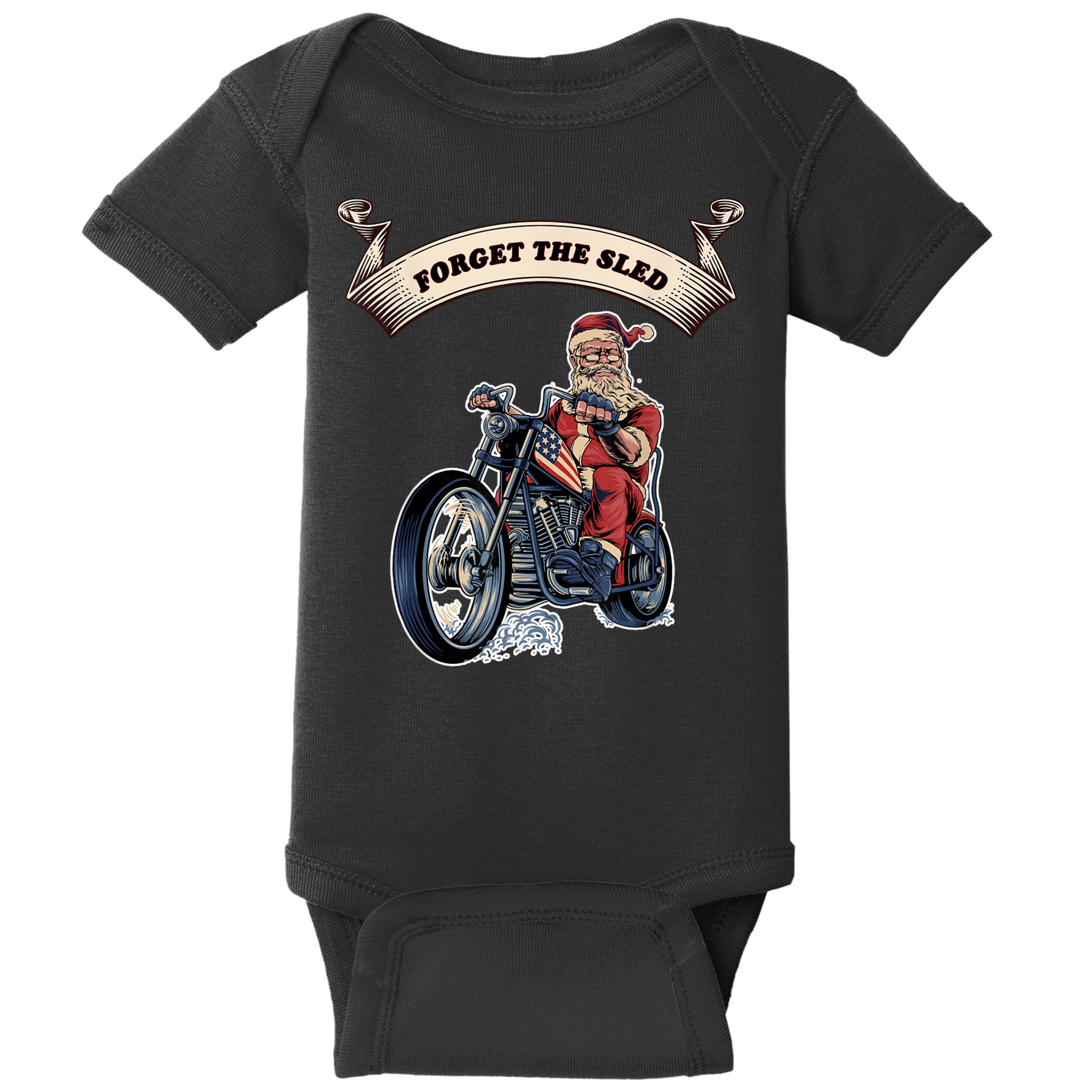 Fun Motorcyclist Motorcycle Biker For Men And Women Baby Bodysuit