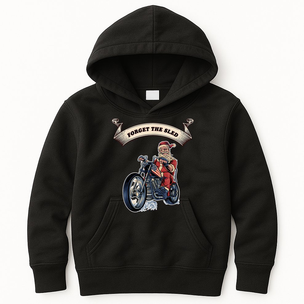 Fun Motorcyclist Motorcycle Biker For Men And Women Kids Hoodie