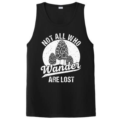 Funny Morel Mushroom Gift Foraging Mushroom Hunting Hunter PosiCharge Competitor Tank