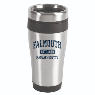 Falmouth Massachusetts Ma Vintage Sports 16oz Travel Tumbler