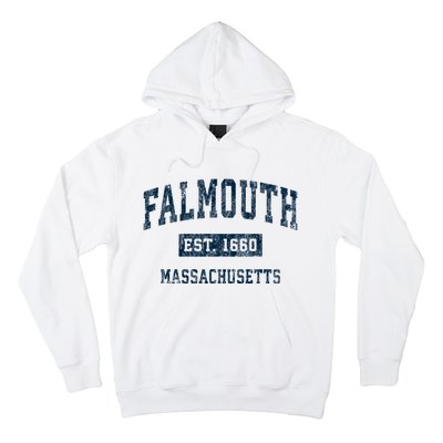 Falmouth Massachusetts Ma Vintage Sports Hoodie