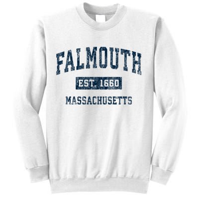Falmouth Massachusetts Ma Vintage Sports Sweatshirt