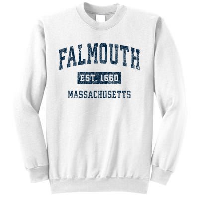 Falmouth Massachusetts Ma Vintage Sports Sweatshirt