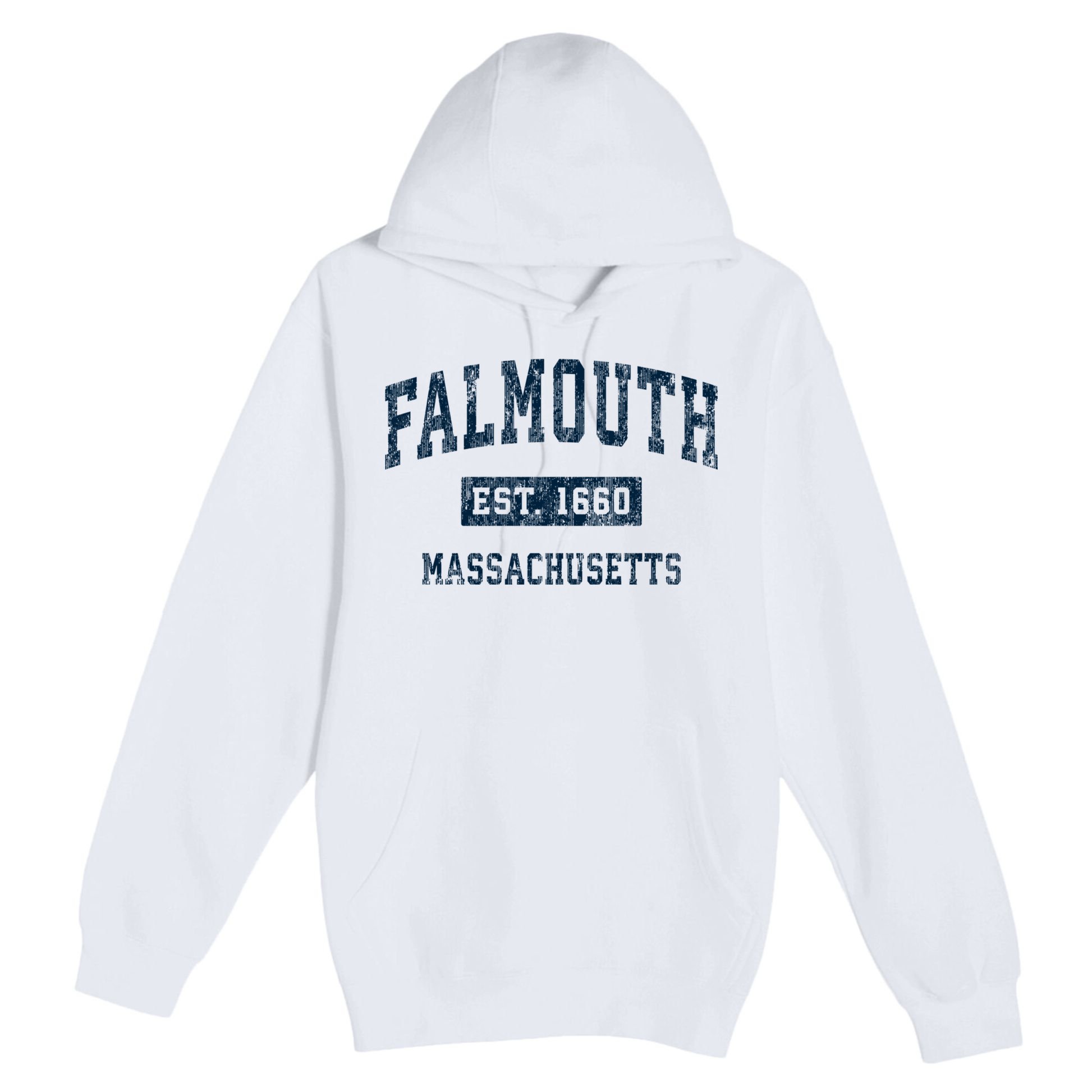 Falmouth Massachusetts Ma Vintage Sports Premium Pullover Hoodie