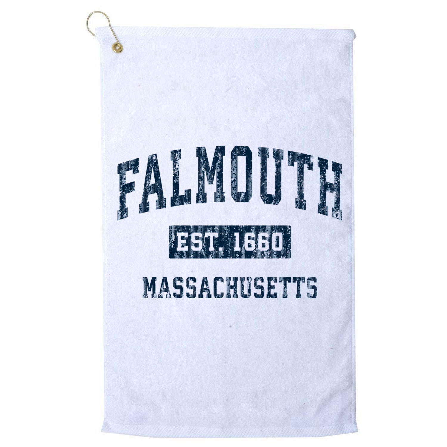 Falmouth Massachusetts Ma Vintage Sports Golf Towel