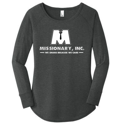 Funny Mormon Missionary Inc Women's Perfect Tri Tunic Long Sleeve Shirt