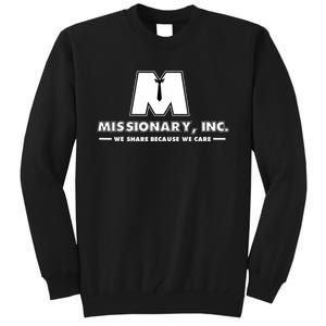 Funny Mormon Missionary Inc Tall Sweatshirt