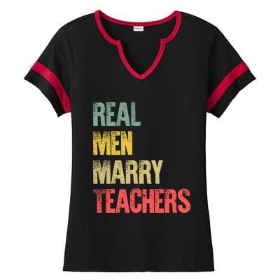 Funny Marriage Meaningful Gift Real Marry Teachers Groom Gift Ladies Halftime Notch Neck Tee