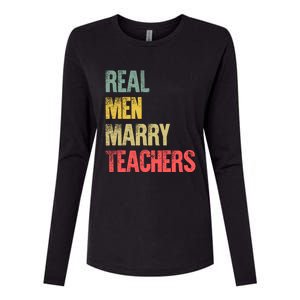 Funny Marriage Meaningful Gift Real Marry Teachers Groom Gift Womens Cotton Relaxed Long Sleeve T-Shirt