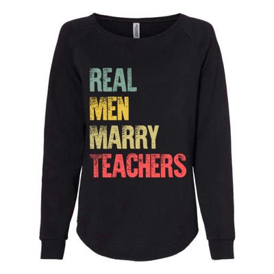 Funny Marriage Meaningful Gift Real Marry Teachers Groom Gift Womens California Wash Sweatshirt