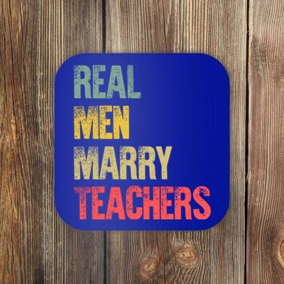 Funny Marriage Meaningful Gift Real Marry Teachers Groom Gift Coaster