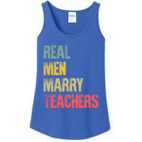 Funny Marriage Meaningful Gift Real Marry Teachers Groom Gift Ladies Essential Tank