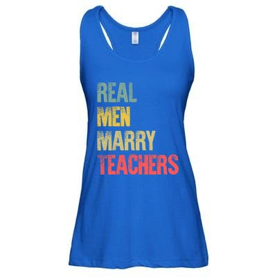 Funny Marriage Meaningful Gift Real Marry Teachers Groom Gift Ladies Essential Flowy Tank