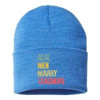 Funny Marriage Meaningful Gift Real Marry Teachers Groom Gift Sustainable Knit Beanie