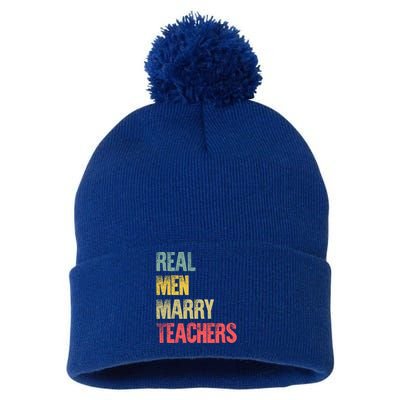 Funny Marriage Meaningful Gift Real Marry Teachers Groom Gift Pom Pom 12in Knit Beanie