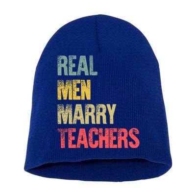 Funny Marriage Meaningful Gift Real Marry Teachers Groom Gift Short Acrylic Beanie