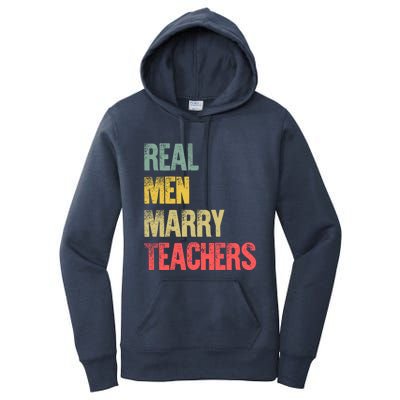 Funny Marriage Meaningful Gift Real Marry Teachers Groom Gift Women's Pullover Hoodie