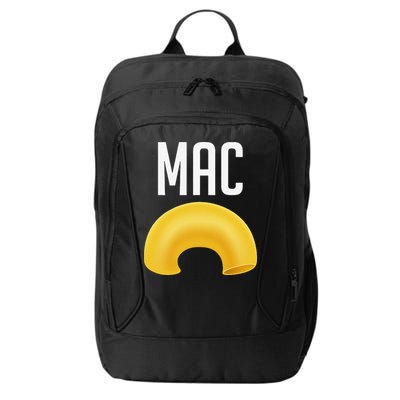 Funny Matching Macaroni And Cheese Halloween Costume Gift City Backpack